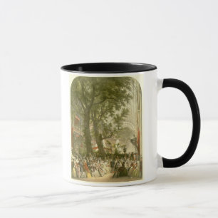 Transept of the Crystal Palace, 1851 (coloured lit Mug