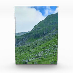 Transfagarasan Alpine Slope – Romania Photography Photo Block