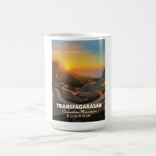 Transfagarasan,Carpathian Mountains, Romania Road Coffee Mug