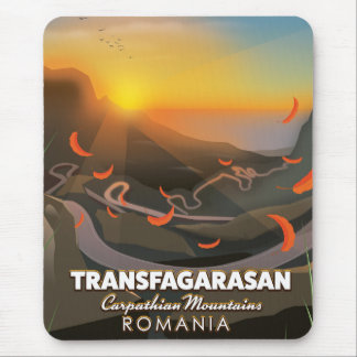 Transfagarasan,Carpathian Mountains, Romania Road Mouse Pad