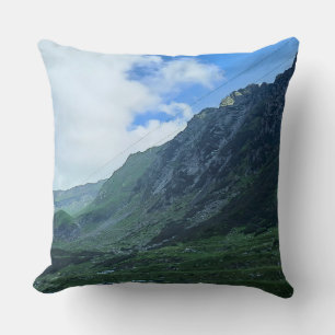 Transfagarasan Mountain Road - Romania Cushion