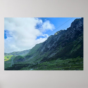 Transfagarasan Mountain Road - Romania Poster