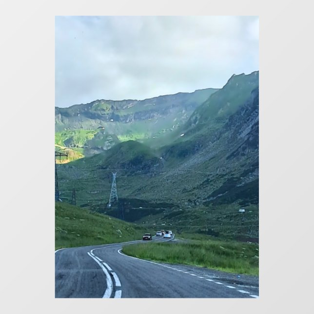 Transfagarasan Road – Carpathian Mountain Print (Sheet)