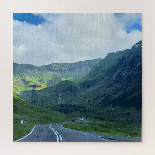 Transfagarasan Road – Carpathian Mountain Print Jigsaw Puzzle