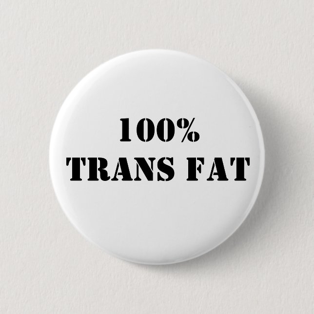 transfatstuff 6 cm round badge (Front)