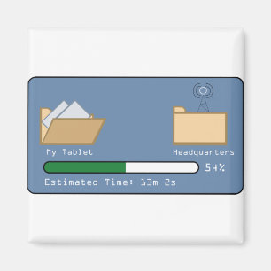Transferring files from one folder to another magnet