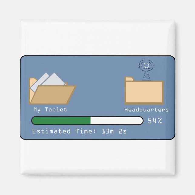 Transferring files from one folder to another magnet (Front)