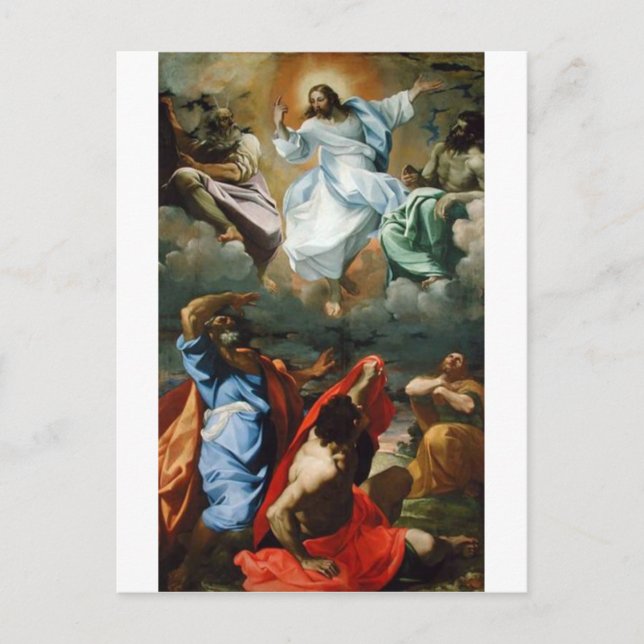 Transfiguration_by_Lodovico_Carracci. Postcard (Front)