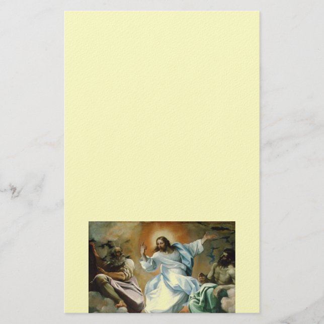 Transfiguration_by_Lodovico_Carracci. Stationery (Front)