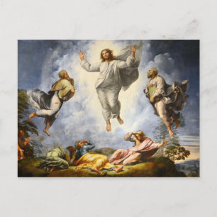 Transfiguration of Christ - Raphaello Sanzio 1520 Postcard