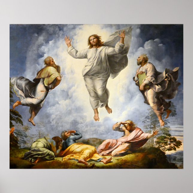 Transfiguration of Christ - Raphaello Sanzio 1520 Poster (Front)