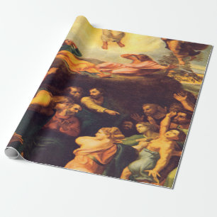 Transfiguration Of Christ - Raphaello Sanzio 1520 Wrapping Paper