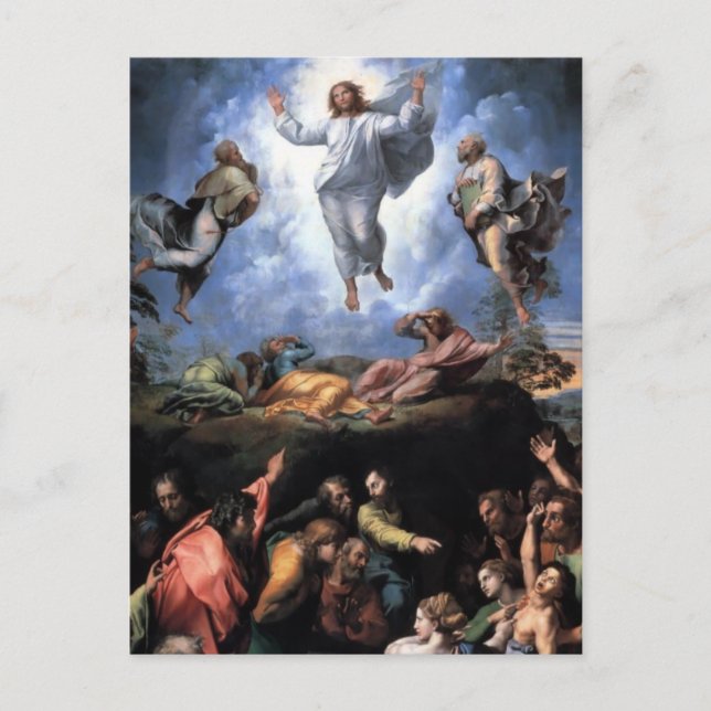 TRANSFIGURATION OF JESUS POSTCARD (Front)