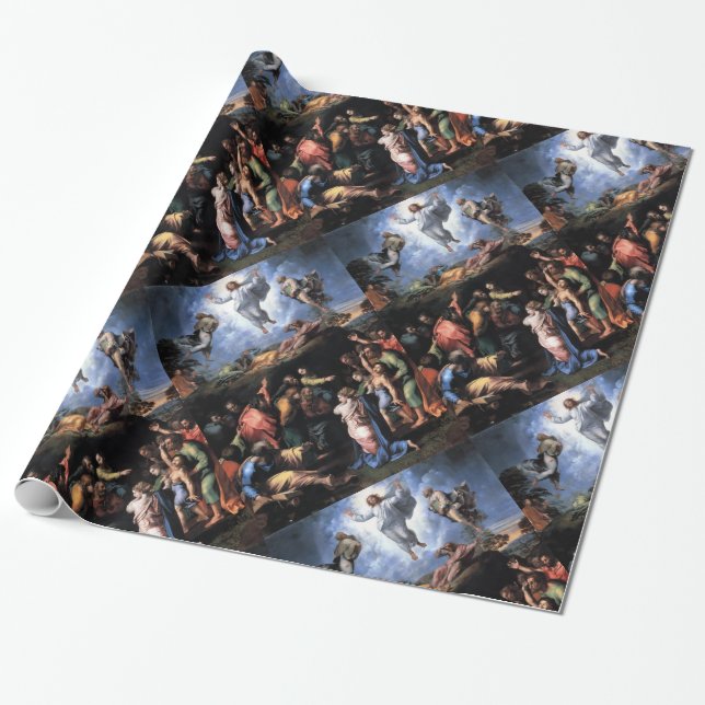 TRANSFIGURATION OF JESUS WRAPPING PAPER (Unrolled)