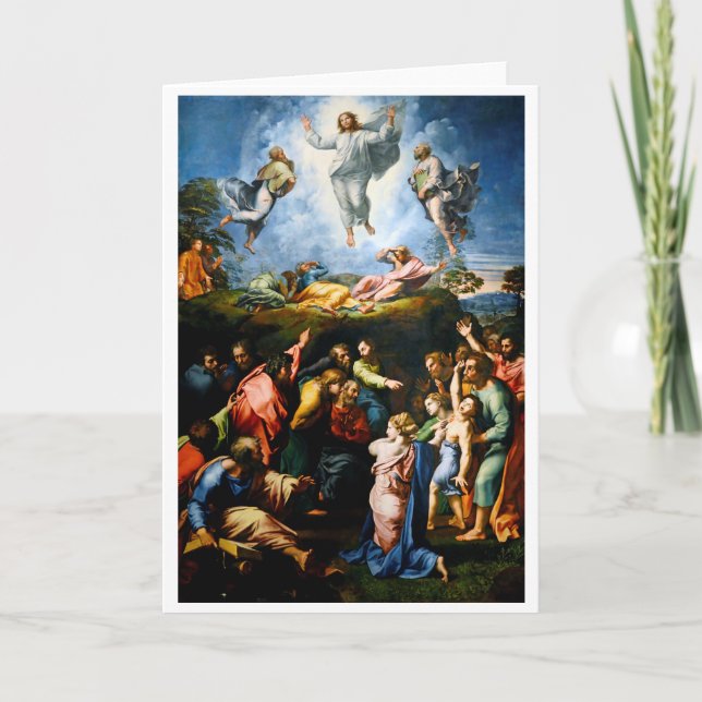 Transfiguration, Raphael Card (Front)