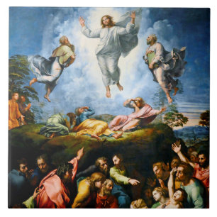 Transfiguration, Raphael Ceramic Tile