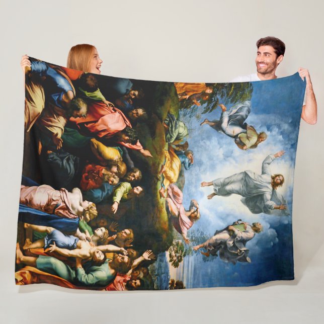 Transfiguration, Raphael Fleece Blanket (In Situ)