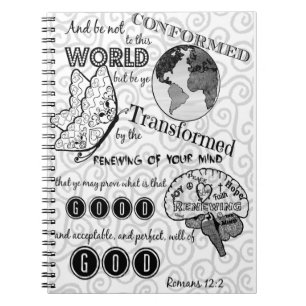 Transform Romans 12:2 Notebook