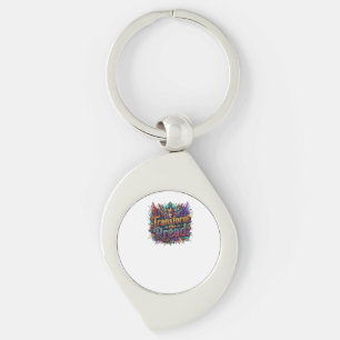 Transform the Tread – Bold Journey T-Shirt Key Ring