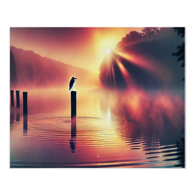 🌅 Transform Your Device with Misty Dawn! 🌅 Poster (Front)