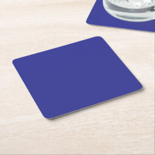 Transform Your Space with a Stylish Blue  Square Paper Coaster