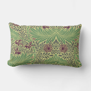 Transform Your Space with Seamless Floral Patterns Lumbar Cushion