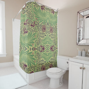 Transform Your Space with Seamless Floral Patterns Shower Curtain