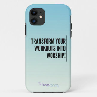 Transform your workouts iPhone 11 case