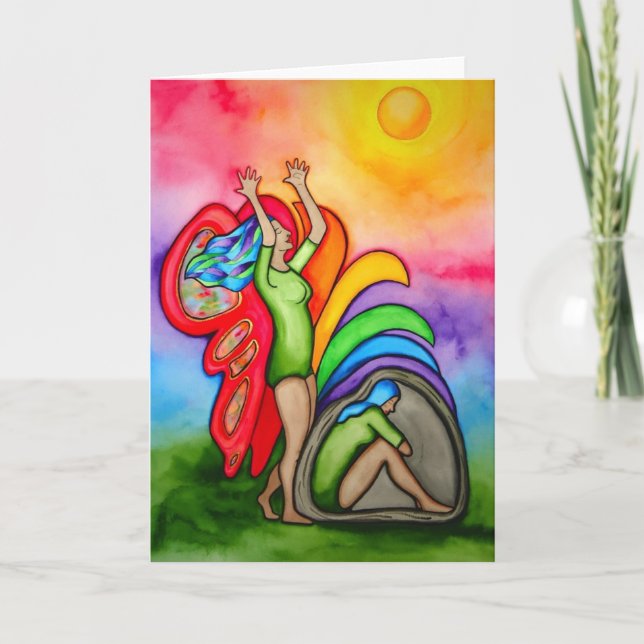 Transformation by Rita Loyd Card (Front)