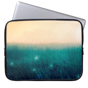 Transformation grunge texture sun laptop sleeve