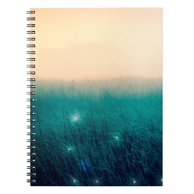 Transformation grunge texture sun notebook (Front)
