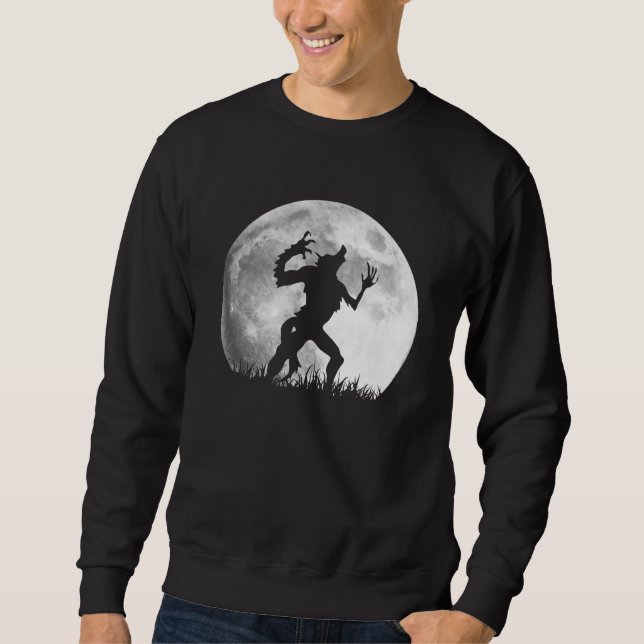 Transformation Into a Werewolf at Full Moon - Cool Sweatshirt (Front)