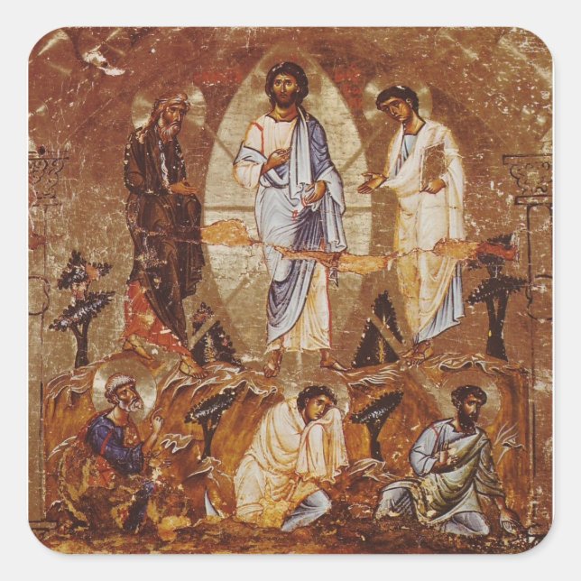 Transformation on Mt Sinai Square Sticker (Front)