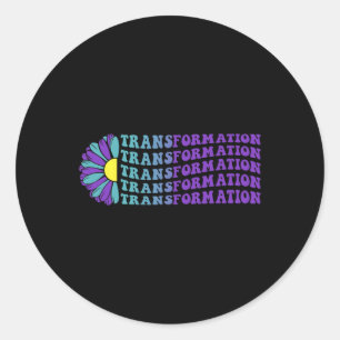 Transformation Suicide Prevention Awareness 1 Classic Round Sticker