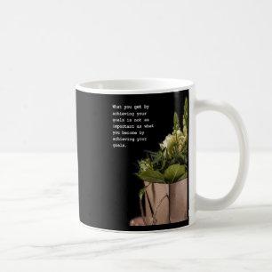 Transformative Journey Inspirational Quote Art Coffee Mug