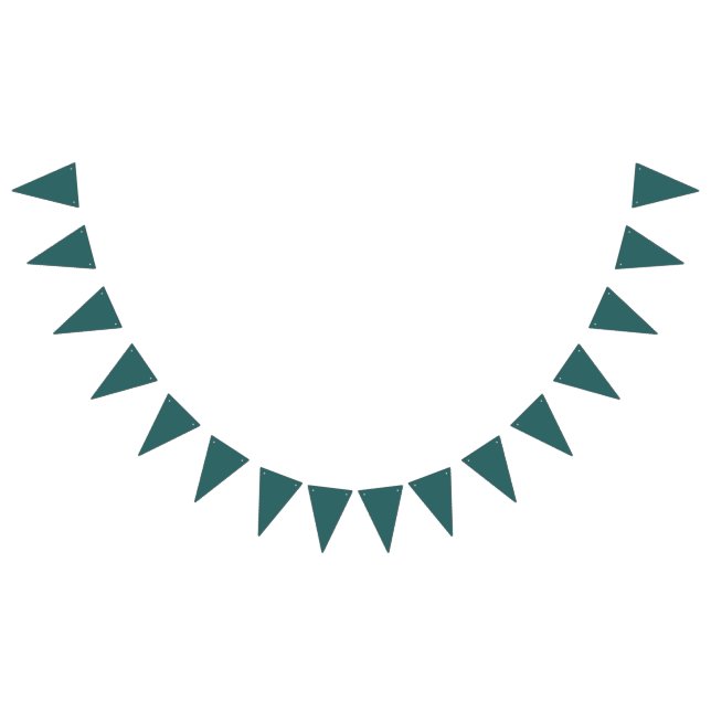 Transformative Teal  Bunting (All)