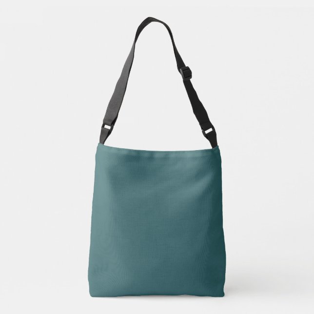 Transformative Teal  Crossbody Bag (Back)