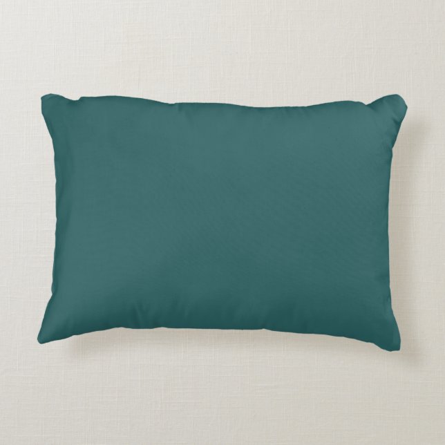 Transformative Teal  Decorative Cushion (Back)