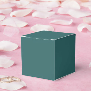 Transformative Teal Favour Box