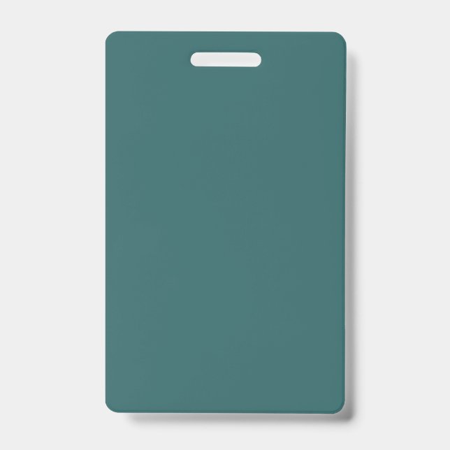 Transformative Teal  ID Badge (Front)