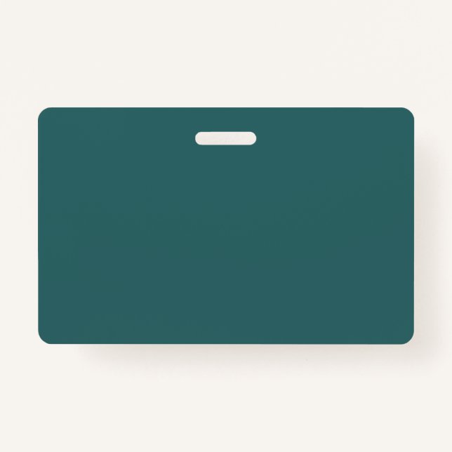 Transformative Teal  ID Badge (Front)