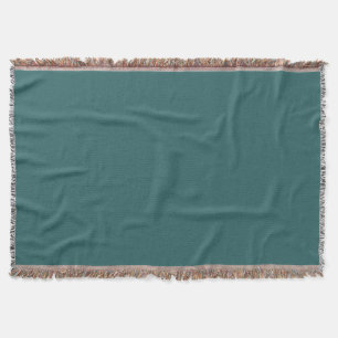 Transformative Teal  Throw Blanket