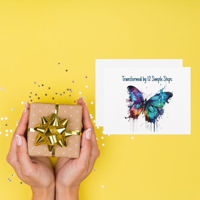 Transformed by 12 Simple Steps Thank You Card (Creator Uploaded)