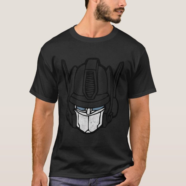 Transformers Optimus Prime Big Face T-Shirt (Front)
