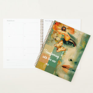 Transforming Into The New Me Planner