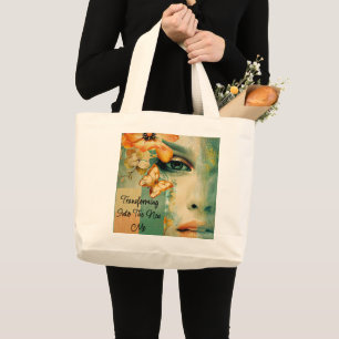 Transforming Into The New Me Tote Bag