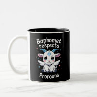 Transgender Baphomet Respects Pronouns Trans Pride