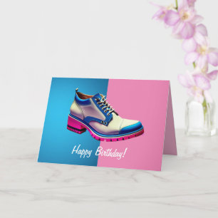 Transgender Birthday, 5" x 7" Folded Birthday Card