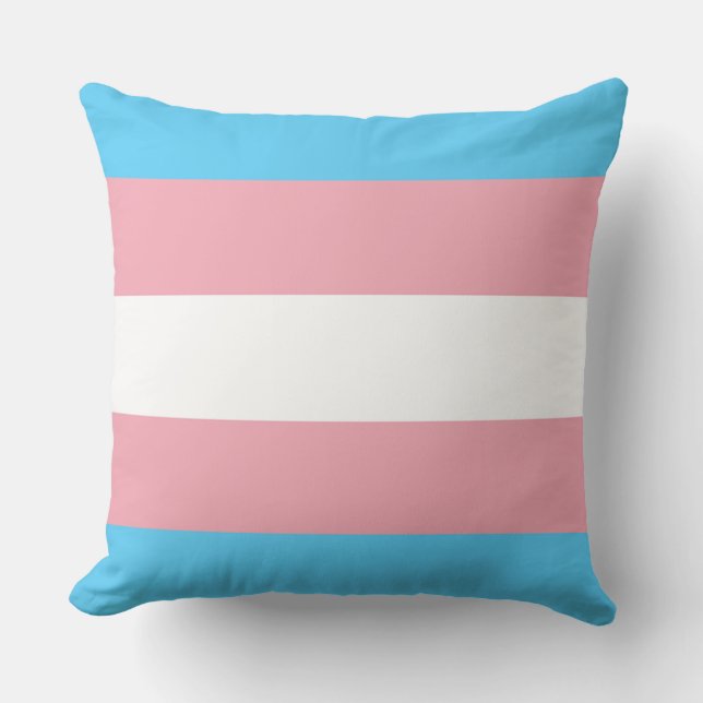 Transgender Flag 20 x 20  Cushion (Front)