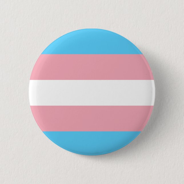 Transgender Flag Button (Front)